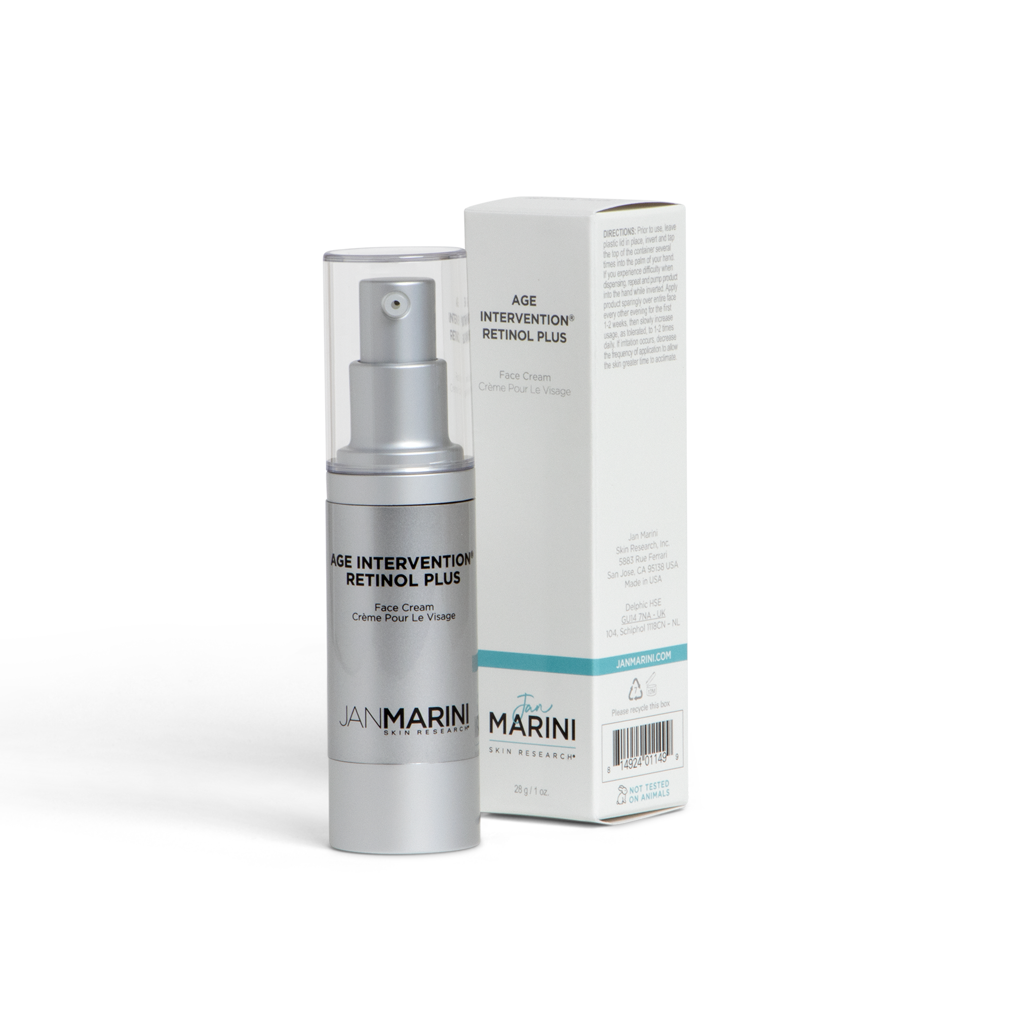 フェイスクリーム JAN MARINI AGE INTERVENTION RETINOL PLUS レチノプラス フェイスクリーム（販売名:ジャンマリーニ AIV