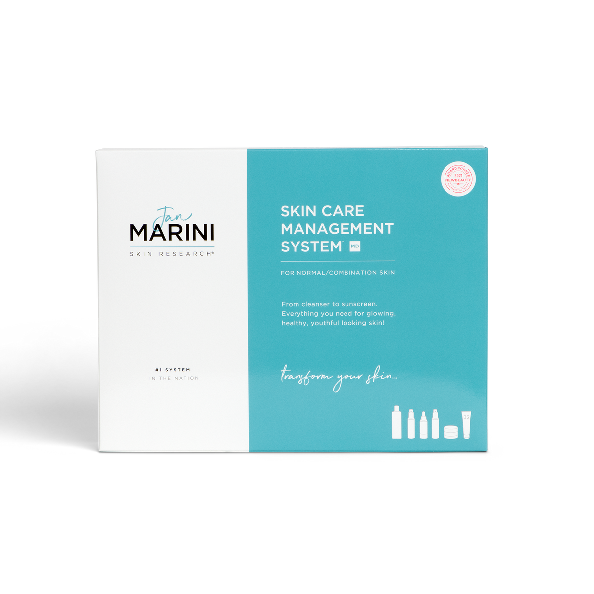 Skin Care Management System - MD Normal/Combo with Daily Face Protectant SPF 33