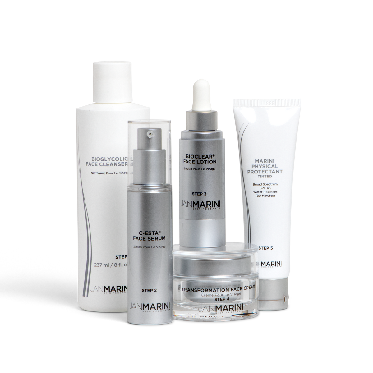Skin Care Management System - Normal Combo w/ MPP SPF 45 Tinted