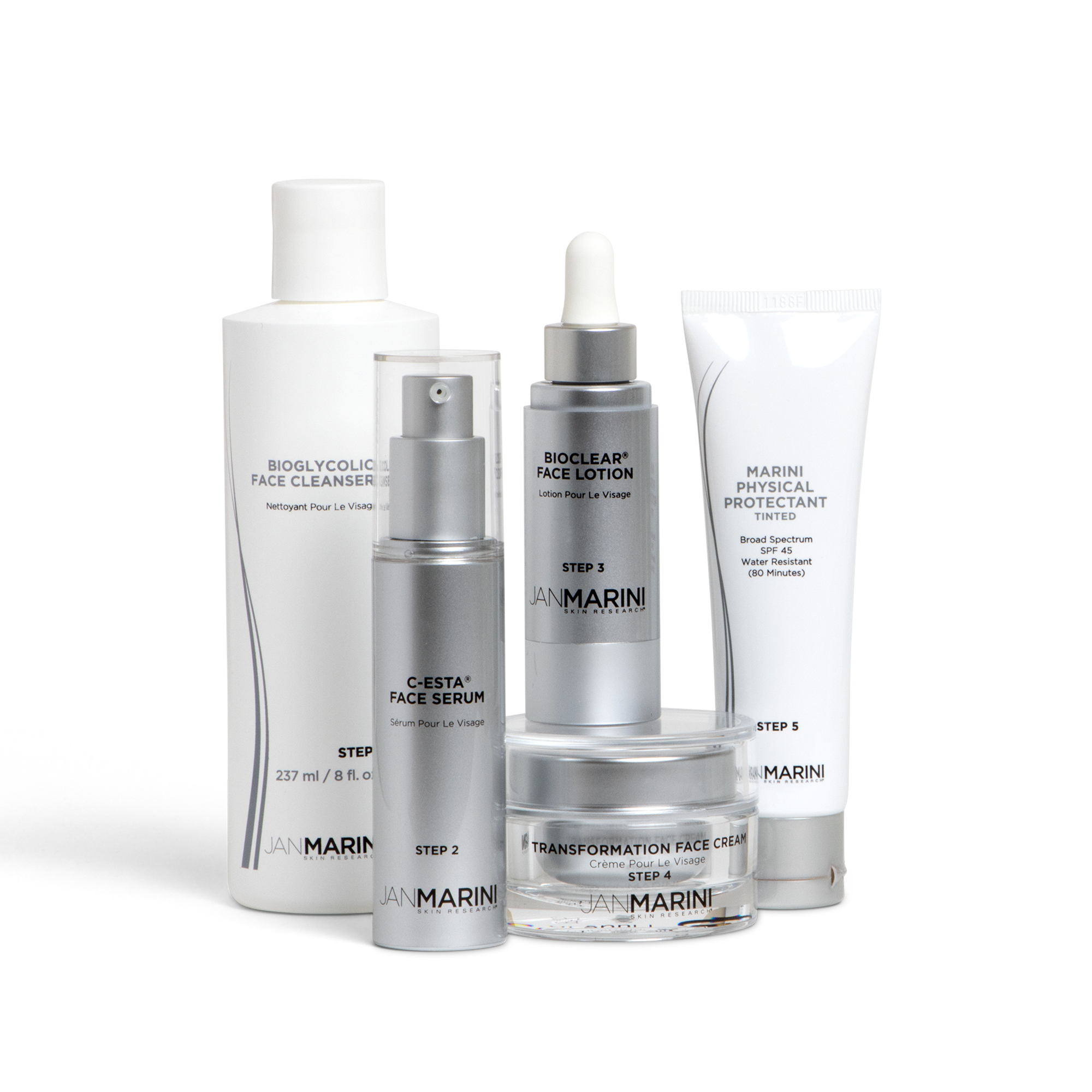 Skin Care Management System - Normal Combo w/ MPP SPF 45 Tinted