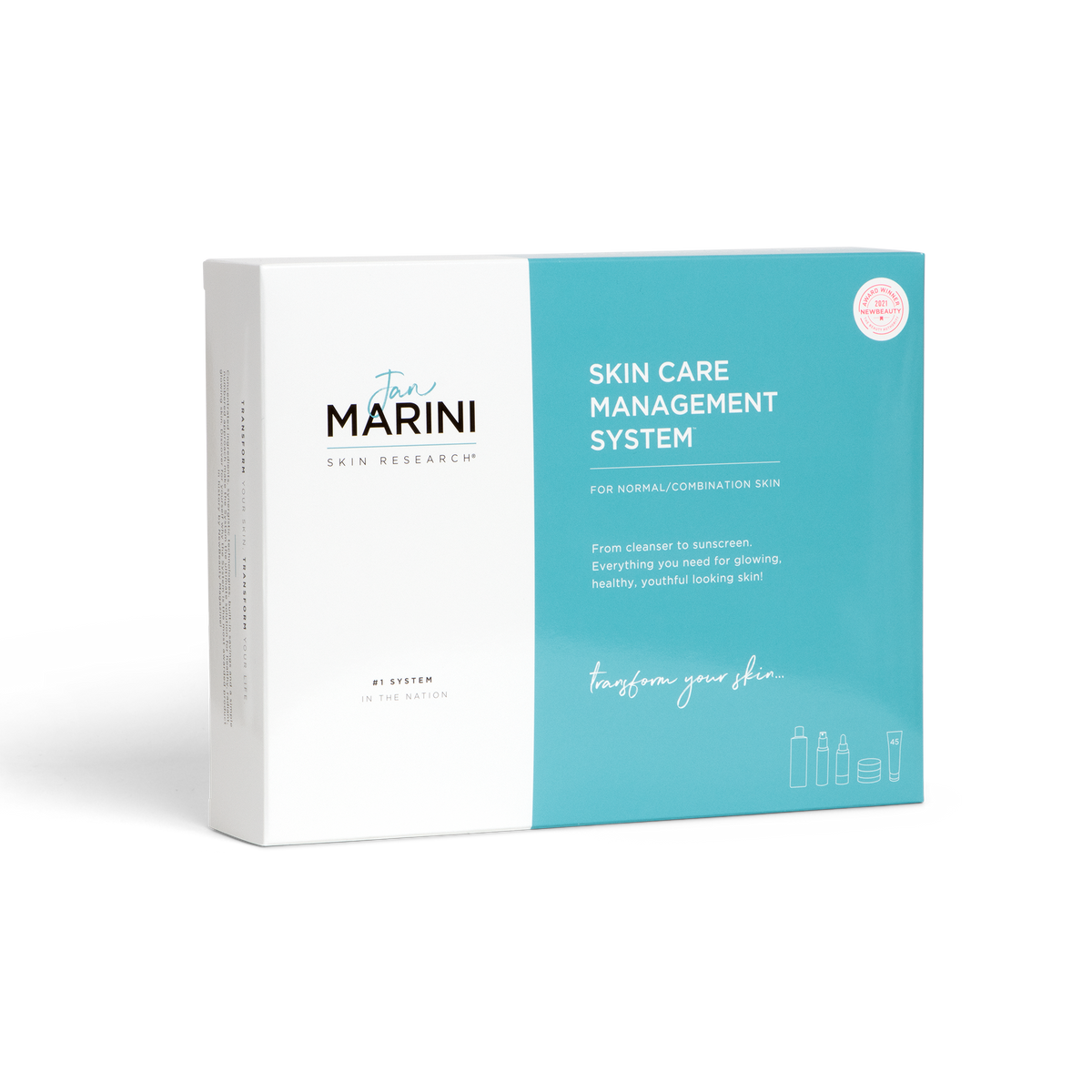 Skin Care Management System - Normal Combo w/ MPP SPF 45 Tinted