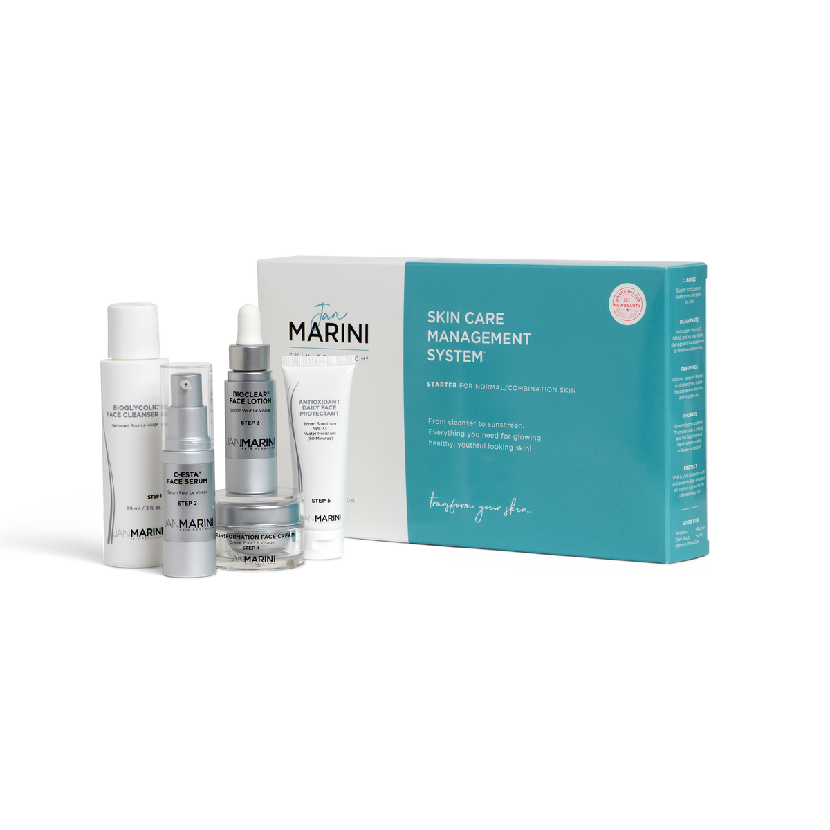Starter Skin Care Management System - Normal/Combo